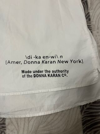 Jersey DKNY New York Negro Talla S