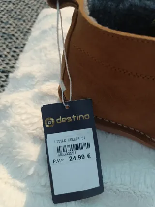 Botas de ante para niñ@