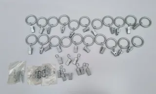 Anillas para cortinas Ikea SYRLING