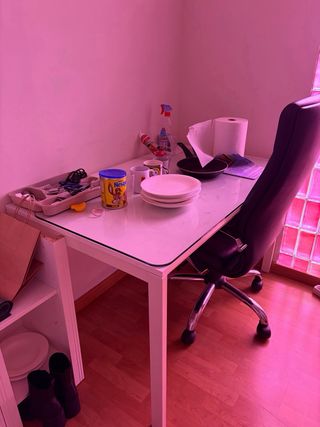 Mesa de comedor IKEA blanca