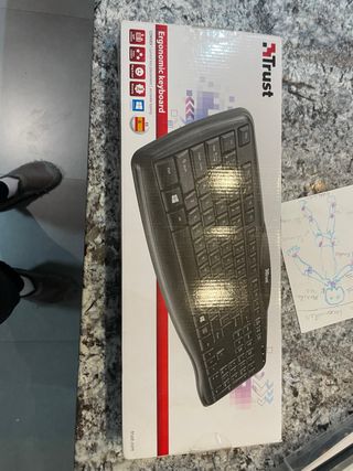 Teclado Ergonómico Trust Español