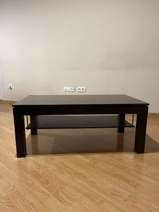 Mesa baja elevable de madera