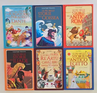 Set completo 12 libri Gribaudo Le più belle storie