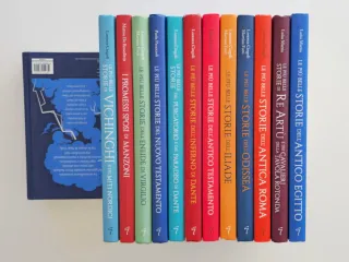 Set completo 12 libri Gribaudo Le più belle storie