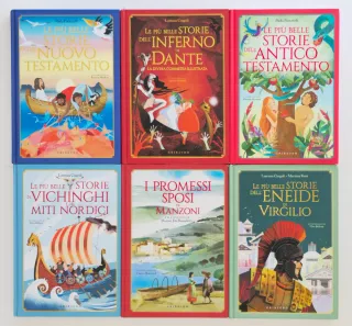Set completo 12 libri Gribaudo Le più belle storie