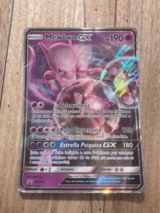 Carta Pokémon Mewtwo GX PS 190 SM196