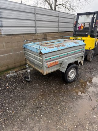 Remolque 750 kg con tapa con documentación