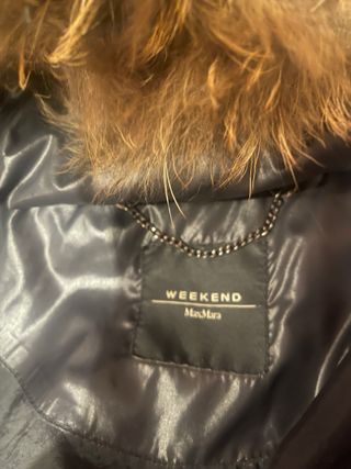 Plumas Max Mara Weekend Negro