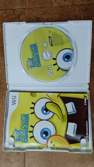 Bob Esponja: Atrapados en el Congelador Wii