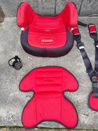 Silla coche Ferrari roja