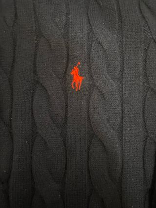 Jersey Polo Ralph Lauren Azul Cable Knit