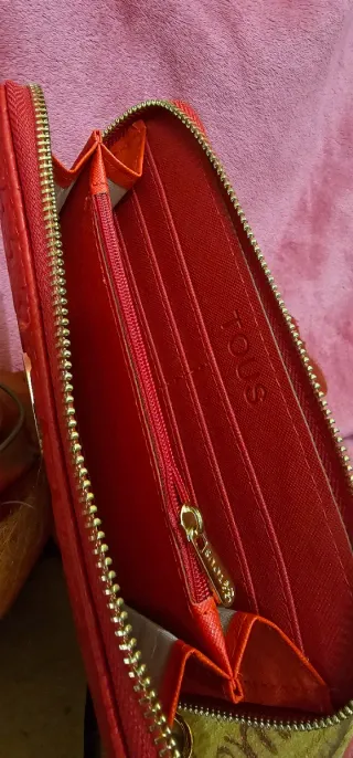 Carteira Tous Vermelha