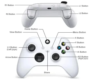 Mando Inalámbrico PC y Xbox 2.4 GHz