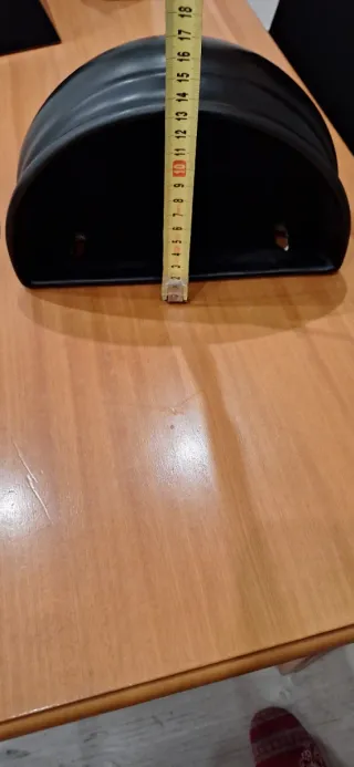 Macetero colgante negro