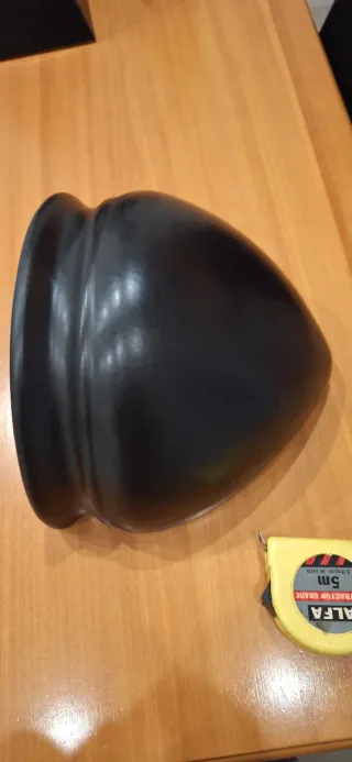 Macetero colgante negro