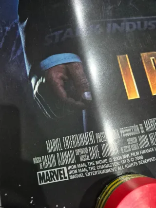 Póster de película Iron Man