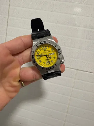 Reloj TechnoMarine Abyss fondo amarillo en perfect