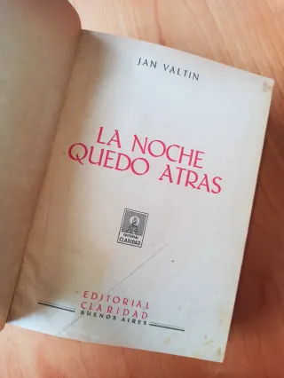 Libro antiguo: La Noche quedó atrás. Año 1941.