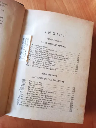 Libro antiguo: La Noche quedó atrás. Año 1941.