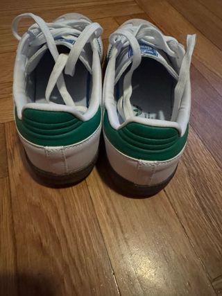 Zapatillas Adidas Blancas y Verdes
