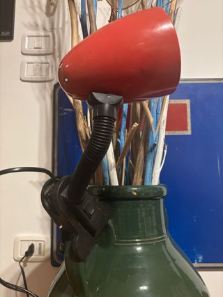 Lampada a pinza vintage