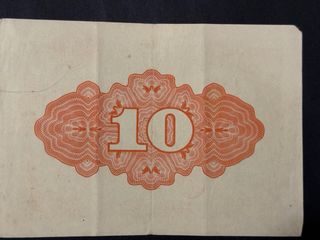 Bono de Guerra Japonés 10 Yenes 1941