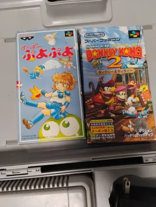 Super Famicom con Maletín y Juegos