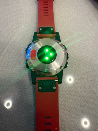 Garmin Fenix 5s Plata/Rojo