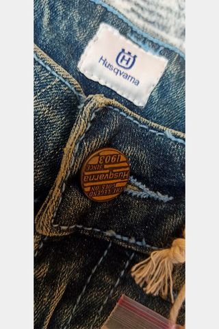 Pantalón Vaquero Acampanado Mujer Husqvarna