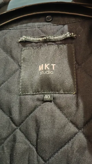 Cazadora hombre MKT Studio negra talla 40