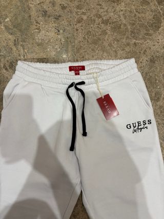 Pantalón Guess Blanco Mujer