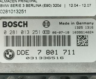 Bmw 0281013251 centralita motor serie 320d 1664194