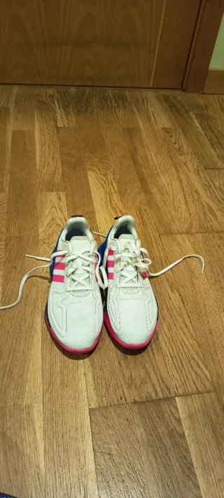 Zapatillas Adidas ZX 2K Flux Blancas y Rosas