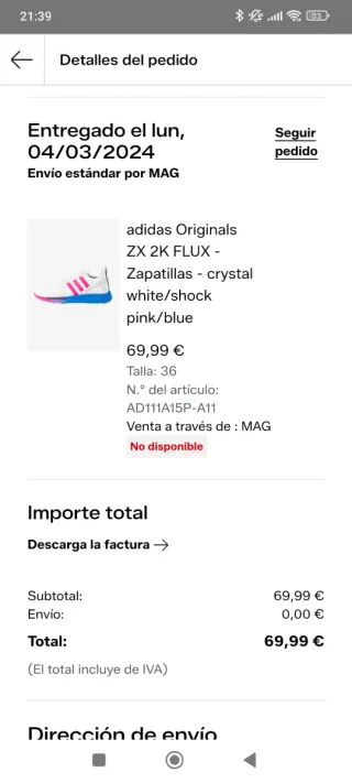 Zapatillas Adidas ZX 2K Flux Blancas y Rosas