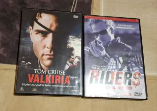 Lote 8 Películas DVD: Valkiria, X-Men, Millenium..