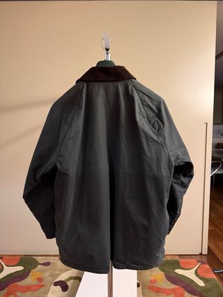 Barbour Beaufort Wax Jacket (sage, 44) - BNWT