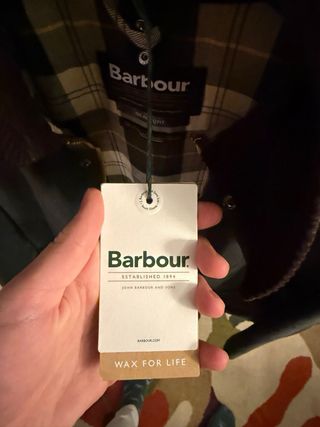 Barbour Beaufort Wax Jacket (sage, 44) - BNWT