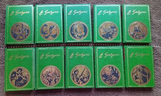 Pack de 10 Libros Emilio Salgari - Edición Lujo.