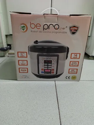 Robot Cocina Be Pro Chef Programable 5L
