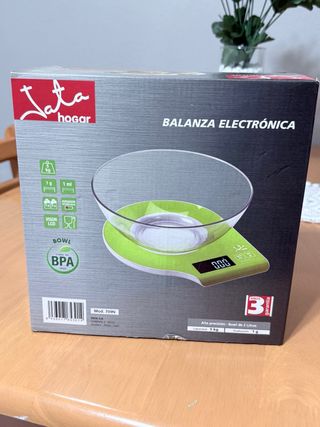 Balanza Electrónica Jata Hogar Bowl 2L
