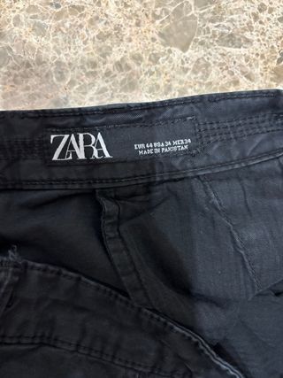 Pantalones Zara Hombre Negros