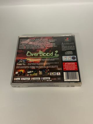 overblood 2 playstation 1 pal ita