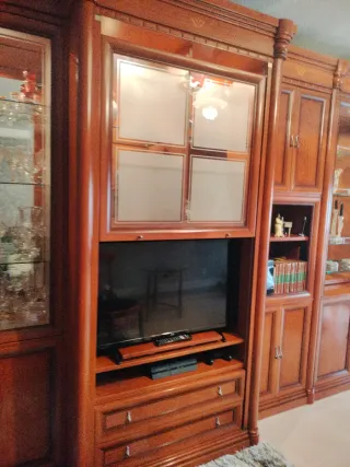Mueble de salón cerezo