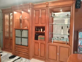 Mueble de salón cerezo