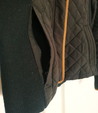 Cazadora acolchada Zara.