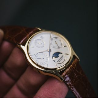Jaeger-LeCoultre Ouro 18k Calendário Perpétuo