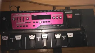 Pedalera Looper Boss RC-300 Guitarra