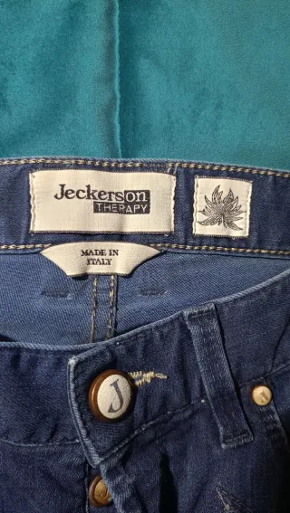 Jeckerson Jeans Taglia 42 Denim Blu