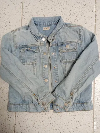 Chaqueta tejana niña