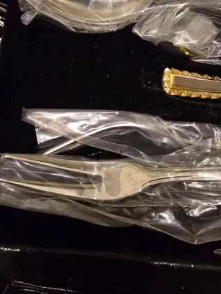 Cubertería Soligen de Acero, Cromo, Níquel y Oro